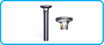 005-AZOOD LED SOLAR BOLLARD LIGHT 2402 SERIES